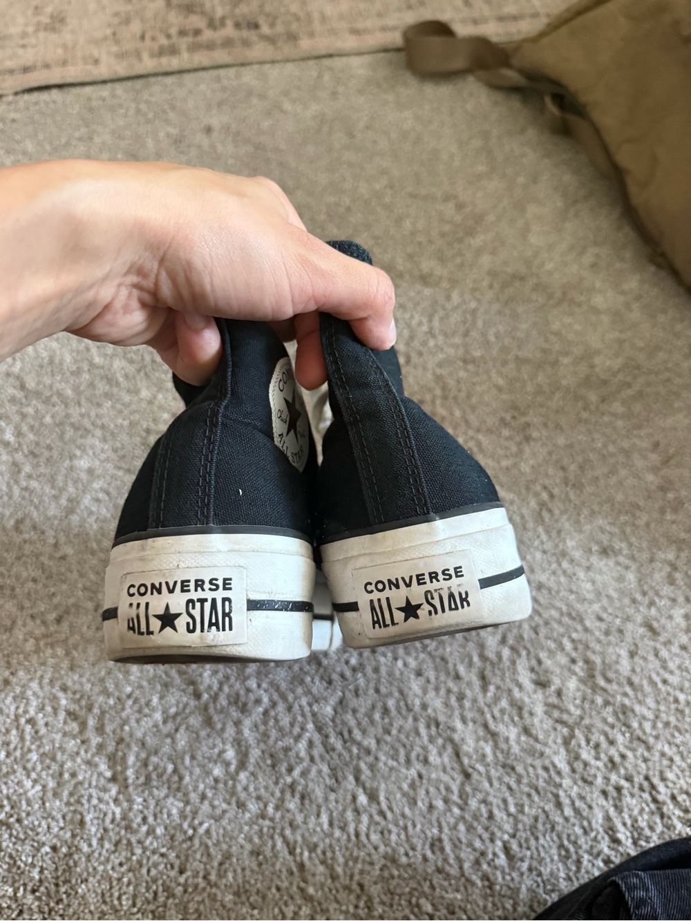 Converse Chuck Taylor All Star Lift Platform High Top Black & White - 7 - Picture 2 of 5